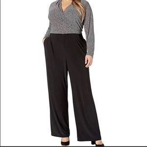 Lauren 💼 Ralph Lauren Crossover Jersey Jumpsuit